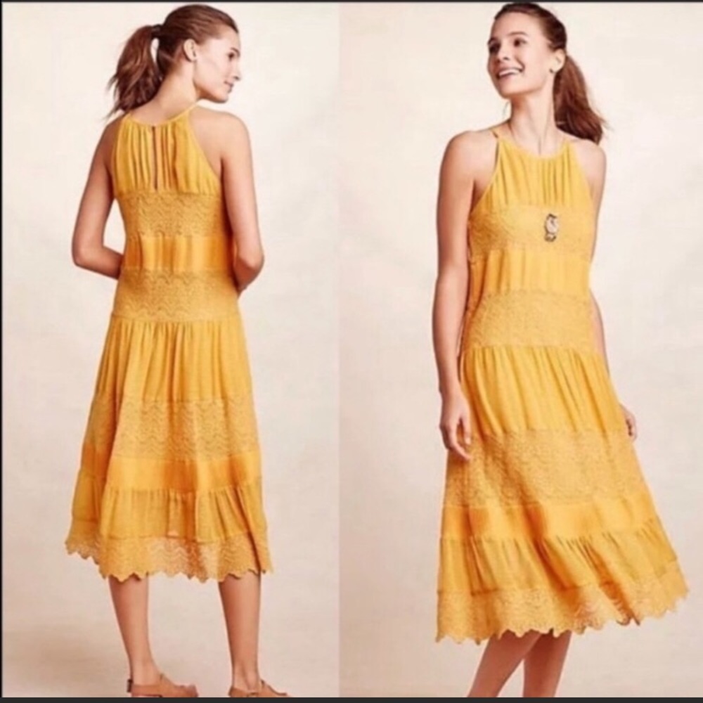HD in Paris Yellow Dress